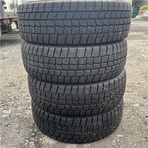 ★送料無料★ 195/65R16 2021年製 8～9分山 ダンロップ WINTERMAXX WM02 4本/中古スタッドレスタイヤ(冬タイヤ) ロッキー N8029_T