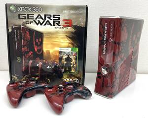 6-10【中古品】Xbox 360 本体 320GB Gears of War 3 リミテッドエディション ギアーズオブウォー