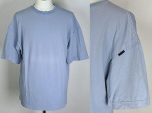 21S N.HOOLYWOOD エヌハリウッド 2211-CS05-012peg s/s T-shirt Tシャツ size 38 BLUE ミスターハリウッド b8327