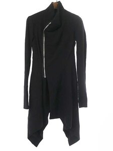 Rick Owens リックオウエンス 11AW ハイネックジップ コート ブラック 40 RO 6908 IT2SKP7VEP6G