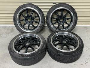 RAYS レイズ 57 Gainer 215/45R17 17インチ 7J 50 114.3 5H 4本セット スタッドレス セット