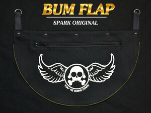 ★PUNK ROCK FASHION★ BUMFLAP [SKULL WING] SSW80 新品送料無料