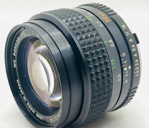 ★良品★ミノルタ MINOLTA MC ROKKOR-PG 50mm f1.4