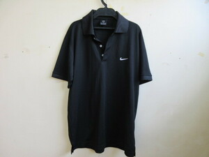 NIKE　ＧＯＬＦ　ナイキゴルフ　　ポロシャツ　ブラック　　サイズＸＬ