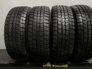 DUNLOP WINTER MAXX WM02 195/65R15 15インチ スタッドレス 4本 21年製 バリ溝 セレナ ヴォクシー プリウス等　(MTC645)