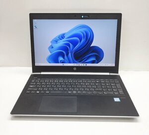 NT: HP Probook 450　G5 Core i7-8550U 1.80GH /メモリ：16GB/SSD:256GB/無線/ノートパソコン＆Windows11