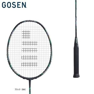 【GOSEN BGV95SX 4U5】 GOSEN(ゴーセン) 　グラビタス 9.5SX　ブラック　4U5　バドミントンラケット　新品未使用　ケース付 　
