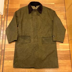 稀少 Barbour 3/4コート バブァー 身幅62cm ビデイル バーレー ビンテージ ボーダー M ナイジェルケーボン エンジンアガーメンツ 