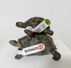 Schleich　フィギュア　カメ　親子　廃盤　希少　タグ付き　海洋