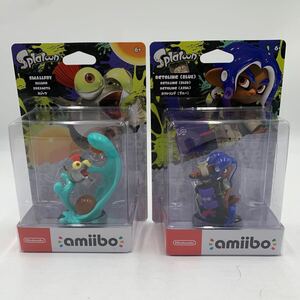 【TE132】Nintendo Switch スプラトゥーン　amiibo アミーボ　新品未使用　2個セット　コジャケ　オクトリンクブルー　 任天堂 