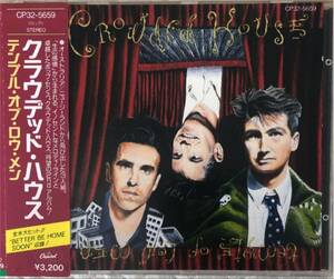 初期の帯付き！CROWDED HOUSE/ TEMPLE OF LOW MEN