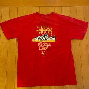 OLD STUSSY Tシャツ 【Ｌ】 黒タグでした。オールド ステューシー ヴィンテージ USA製オールドスクールOLD SKOOL