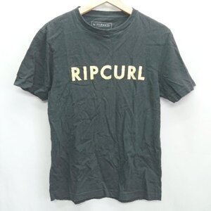 ◇ RIP CURL リップ カール 半袖 Tシャツ サイズS ブラック レディース E