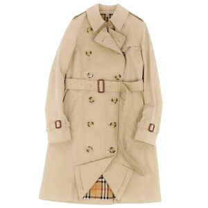 極美品 バーバリー BURBERRY コート トレンチコート THE KENSINGTON ケンジントン 英国製 アウター レディース UK4 cf06od-rm05f10561