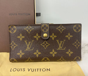 ◆LOUIS VUITTON ルイヴィトン モノグラム T61217 コンチネンタル クラッチ ウォレット 箱付◆