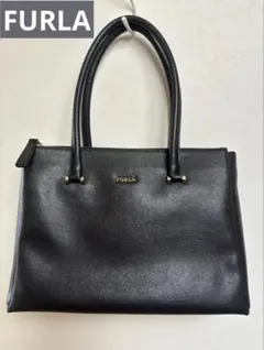 FURLA フルラ トートバッグ ブラック ハンドバッグ