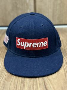 supreme Woolrich Box Logo New Era Cap ボックスロゴ キャップ 2010AW