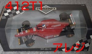 送料込 1/18 フェラーリ 412T1 アレジ 1994 FERRARI