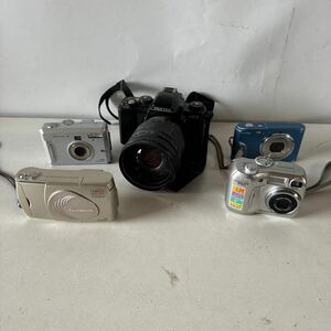 中古品　 デジタルカメラEPSON L-410/Nikon COOLPIC 2100/kenko K03TY-BL/ OLYMPUS C-2Zoom/カメラPENTAX MZ-5/ 発送サイズ80cm