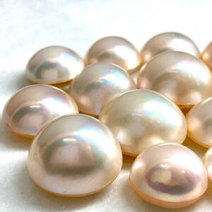 1円〜!!◯マベパールおまとめ150.5ct◯j 約30.1g ルース 裸石 宝石 pearl パール 半円真珠 ジュエリー jewelry w4ま71