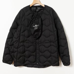 UNIQLO×White Mountaineering ユニクロ ホワイトマウンテニアリング ウルトラライトダウンオーバーサイズジャケット ユニセックス 黒 XL