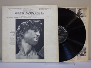 LP レコード Adrian Boult エイドリアン ボールト Beethoven ベートーヴェン EROICA SYMPHONY No.3 CORIOLAN OVERTURE 英雄 【E-】 M2558B