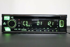 U381BT　ケンウッド/KENWOOD　整備済　1DIN CDデッキ オーディオ　Bluetooth◇管理160606◇★