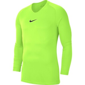 【新品】 送料299円 Lsize ナイキ DRI-FIT パーク ファーストレイヤー ロングスリーブ ジョギング 蛍光イエロー NIKE ランニング 64abei