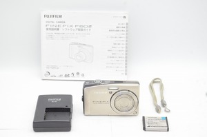 【適格請求書発行】FUJIFILM フジフィルム FinePix F60fd コンパクトデジタルカメラ シルバー【アルプスカメラ】241125b