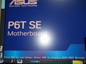 P6T-SE ASUS製 LGA1366 X58 CPUは、920に変更