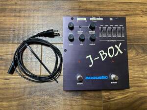 acoustic J-BOX ベースプリアンプ （ジャコパスが使用していた　acoustic360　のプリ部 Jaco pastorius Fernandes preamp）