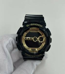 中古 G-SHOCK ジーショック GD-100GB 3263 20BAR 腕時計 時計 ブラック ゴールド
