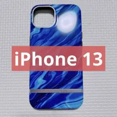 iPhone 13 ケース カバー 青い波 ブルー あいふぉん13