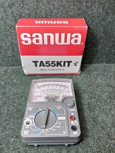 中古 sanwa 三和電気計器 アナログマルチテスタ(テスター) 自動車測定対応 DCA30A TA55 テストリード欠品