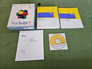 ★売切り★PCソフト Star Suite7 統合オフィスツール ワードプロセッサ 表計算 プレゼンテーション他 動作未確認 中古 No.Z