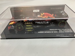 ミニチャンプス 1/43 レッドブル RB18 F1 2022 WORLD CHAMPION フェルスタッペン (PMA) 新品