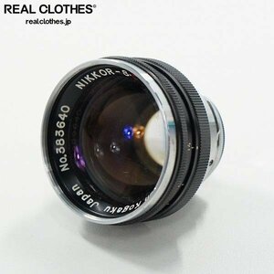 Nikon/ニコン NIPPON KOGAKU NIKKOR-S.C. 1:1.4 f=5cm ニコン Sマウント カメラ レンズ /000