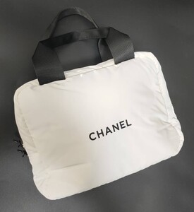 CHANEL シャネル ミニボストン ホワイト 化粧ポーチ バッグノベルティ