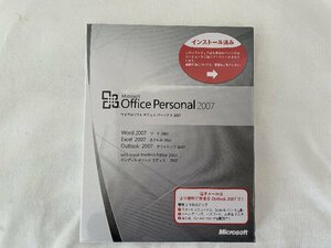 M404 新品　Microsoft　office　Personal　2007　マイクロソフト　オフィスパーソナル