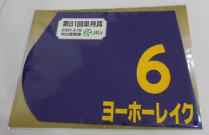 ヨーホーレイク 2021年皐月賞 ミニゼッケン 未開封新品 岩田望来騎手 友道康夫 金子真人ホールディングス