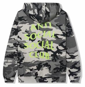 ★送料込★希少★ ANTI SOCIAL SOCIAL CLUB パーカー 迷彩 カモ ICE CAMO 未使用 未開封 アンチソーシャルソーシャルクラブ assc 正規品