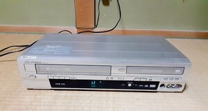 中古　ビデオ一体型DVDレコーダー　DVR-120V DXアンテナ　船井電機　通電のみ確認済