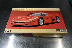 Qm515 絶版 旧キット vtg hasegawa revell 1:24 ferrari Ferrari F50 Barchetta Plastic Model Kit ハセガワ レベル フェラーリ 80サイズ