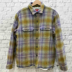 Supreme SHEARLING LINED FLANNEL SHIRT 22AW シュプリーム シアリング ラインド フランネルシャツ サイズS