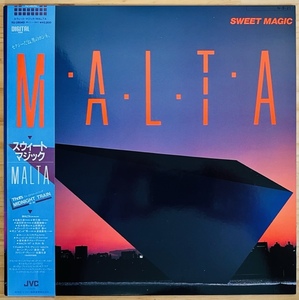 LP■和ブギー/シティポップ/MALTA (マルタ)/SWEET MAGIC/JVC VIJ-28040/国内84年ORIG OBI/帯 美品/野力奏一/山岸潤史/岡沢章/新田一郎 参加