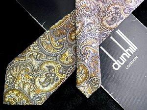 ♪今週の特売980円～♪1931♪状態並品【dunhill】ダンヒル【ペイズリー dロゴ 柄】