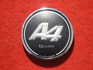 1枚 A4 Universe 社外 中古 ホイール センターキャップ センターカバー エンブレム オーナメント cap