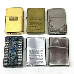 B027-O37-1208◎ ライター 6点セット ZIPPO ジッポ S.T. Dupont デュポン Windmill 喫煙具 喫煙グッズ