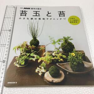 即決　未読未使用品　全国送料無料♪　苔玉と苔 小さな緑の栽培テクニック　JAN- 9784146457898