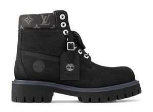 Louis Vuitton Timberland Leather Ankle Boot "Black" 27cm LV-TMB-0002